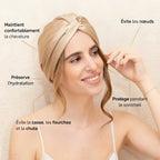 Turban en Pure Soie de Mûrier